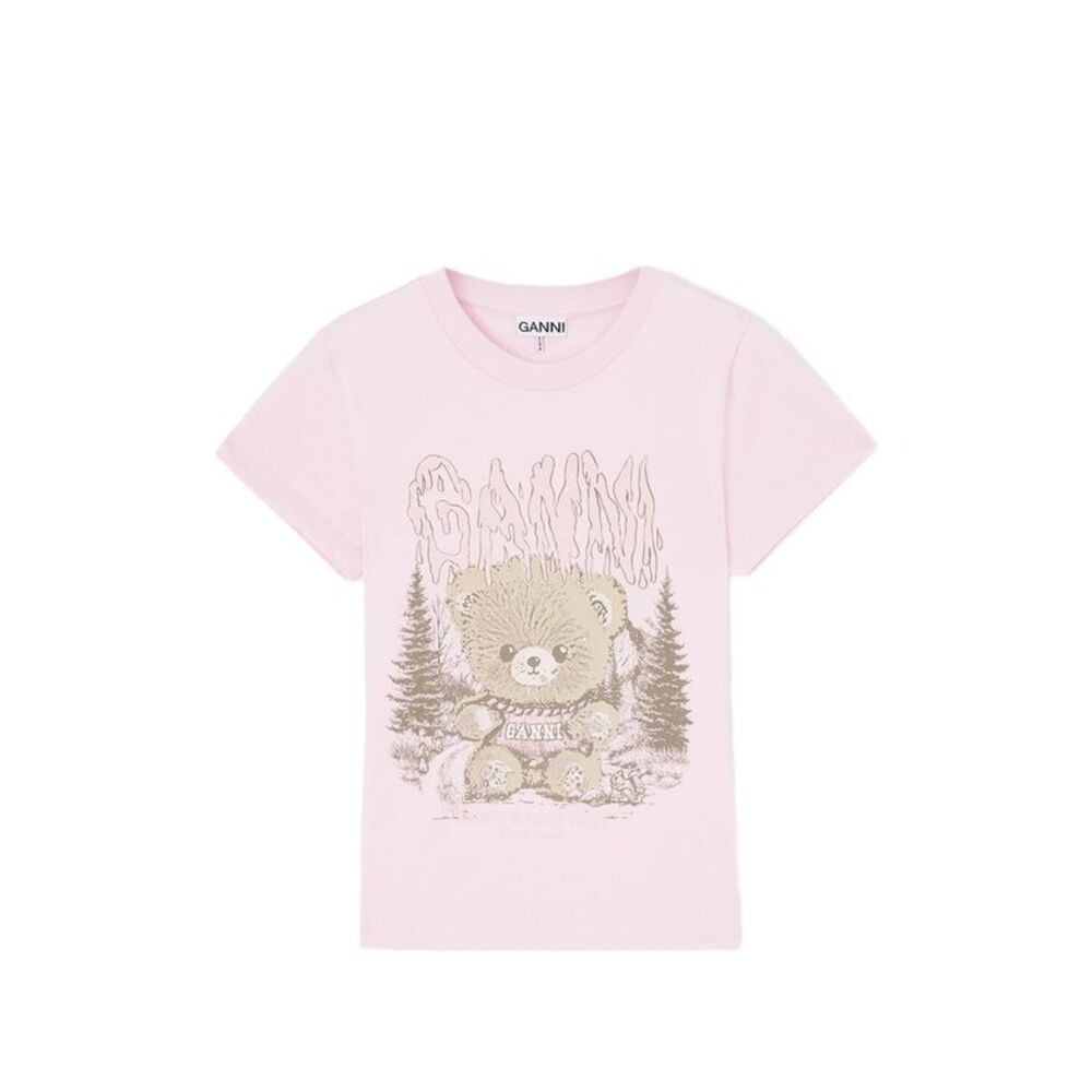 Ganni Pink Tops - T-Shirts & Jerseys Women